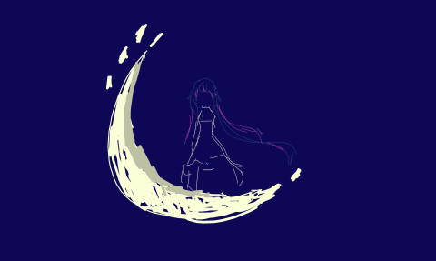 月亮